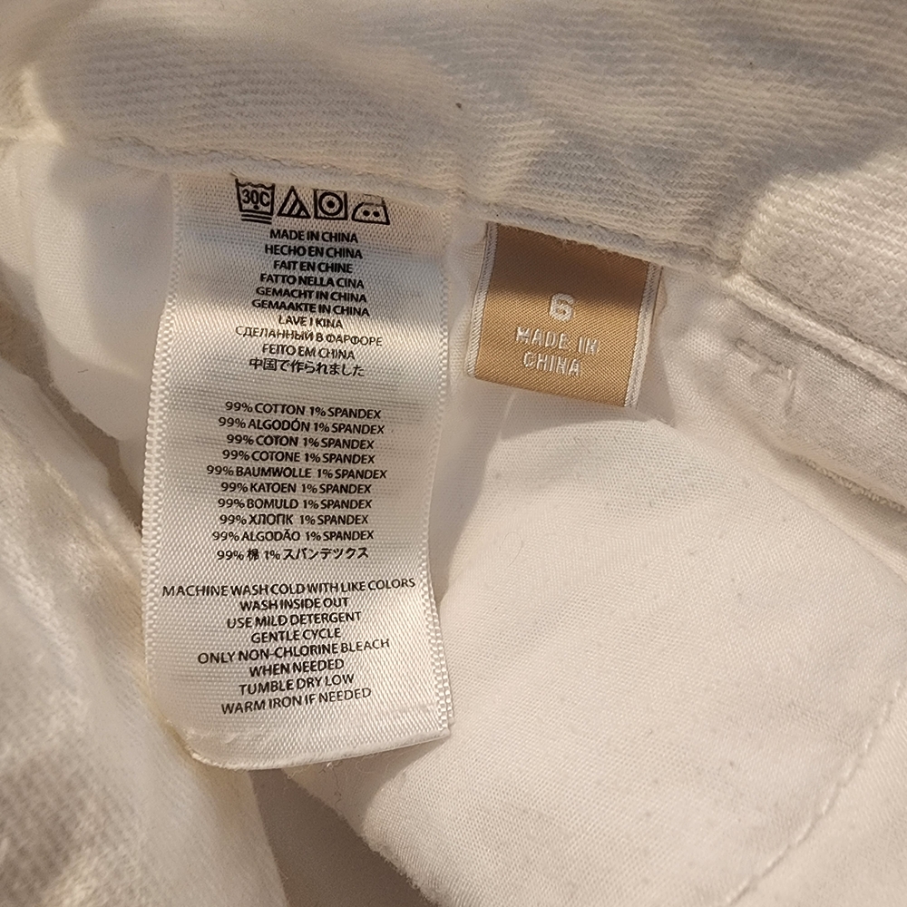 Michael Kors Straight Leg Jeans in Bright White - Picture 5 of 5
